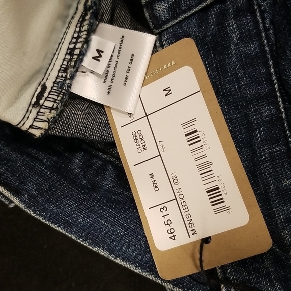 RACHEL COMEY Men's Classic Indigo Legion Pant Cropped Released Hem ~ Medium NWT - Picture 14 of 16